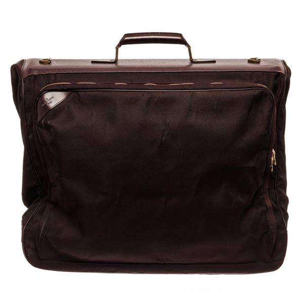 Louis Vuitton Burgundy Taiga Leather Garment Travel Bags