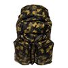 Image 1 : Prada Green Yellow Multicolor Printed Camo Tessuto Nylon Double Pocket Buckle La