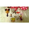 Image 2 : 11 -  Vintage Disney Minnie Mouse items - spice shaker, hand held mirror, cup with opening lid, toys