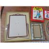 Image 2 : assorted collectibles - picture frames, book, keychain, money clip, etc.