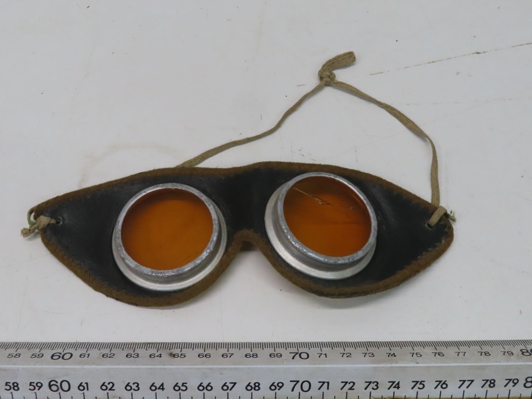 vintage ww2 aviator goggles Schmalz Auctions