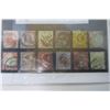 Image 2 : Great britaqin 111-122 queen victoria set VF circular date 1897 year