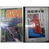 Image 1 : Star wars rare vintage comics #88 newstand edition with signed 11"17" art print by popular canadian 
