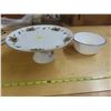 Image 2 : Vintage cake plate & american bowl