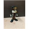 Image 1 : Handblown Glass Clown 11 inches tall