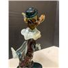 Image 2 : Handblown Glass Clown 11 inches tall