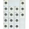 Image 1 : page of Canadian 25 cent coins