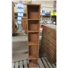 Image 1 : wood style shelf - 10"x8"x60"H