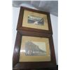 Image 1 : 2 vintage pictures in frames