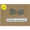 Image 1 : US buffalo nickels 1913-38