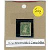 Image 1 : new brunswick 5 cents mint