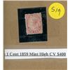 Image 1 : 1 cent 1859 mint high cv $400