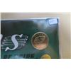 Image 2 : 1910 – 2010 100th Anniversary of the Saskatchewan Roughriders Loonie. The Loonie is Gold Plated. Hou