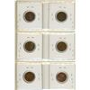 Image 2 : Lot of 6 Colony of Newfoundland Small Cents. Includes 1938, 1941c, 1942, 1943c, 1944c & 1947c. Coins