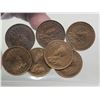 Image 8 : 2pks of US coins - 2x 1905 & 1908 US Liberty 5 cent coins & 7 US pennies