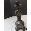 Image 2 : pair of candle holder ( golden/black)