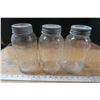 Image 1 : 3 Gem sealer jars with glass tops