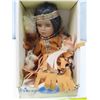 Image 3 : porecelain native american doll