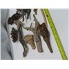 Image 2 : lot of misc drift wood pinecones