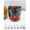 Image 2 : wooden bowl and west coast native art cup
