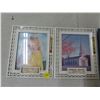 Image 2 : 3 canwod and Ituna advertising thermometer calander holders or picture frames