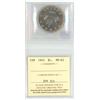 Image 2 : 1945 ICCS Graded, Canadian voyageur silver dollar - MS62