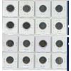 Image 2 : 2x Sheets of 8 - 2013 assorted Canadian 25 cent coins