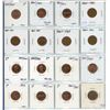 Image 1 : Sheet of 16 - 1867-1967 Canadian Centennial "Dove" 1 cent penny coins