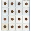 Image 2 : Sheet of 16 - 1867-1967 Canadian Centennial "Dove" 1 cent penny coins