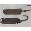 Image 5 : wooden antique box door handles , hinges delco antique horn