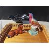 Image 4 : glass ornaments , horse , chicken , dog , glass cups