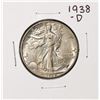 Image 1 : 1938-D Walking Liberty Half Dollar Coin