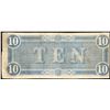 Image 2 : 1864 $10 Confederate States of America Note