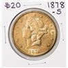 Image 1 : 1878-S $20 Liberty Head Double Eagle Gold Coin