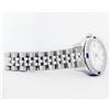 Image 3 : Rolex Ladies Stainless Steel White Index Sapphire and Diamond Datejust Wristwatch