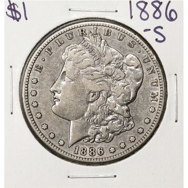1886-S $1 Morgan Silver Dollar Coin