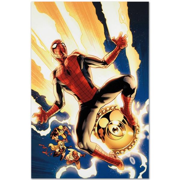 Marvel Comics "New Avengers #4" Limited Edition Giclee On Canvas