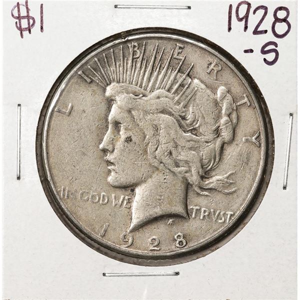 1928-S $1 Peace Silver Dollar Coin