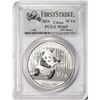 Image 1 : 2014 China 10 Yuan Silver Panda Coin PCGS MS69 First Strike