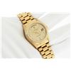 Image 3 : Rolex Mens 18K Yellow Gold Champagne Diamond Day Date President Wristwatch