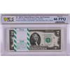 Image 1 : Pack 2017A $2 Federal Reserve STAR Notes San Francisco Fr.1941-L* PCGS Gem UNC 66PPQ