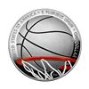 Image 2 : 2020 $1 Proof Basketball HOF Colorized Commemorative Silver Dollar Coin w/ COA & Box