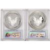 Image 2 : Lot of 2005-W & 2006-W $1 Proof American Silver Eagle Coins PCGS PR69DCAM First Strike