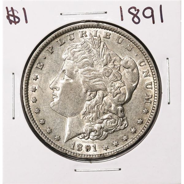 1891 $1 Morgan Silver Dollar Coin