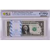 Image 1 : Pack 2017A $1 Federal Reserve STAR Notes Atlanta Fr.3005-F* PCGS Superb Gem UNC 67PPQ