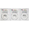 Image 1 : Lot of 2016-2018-Mo Mexico Proof 1/10 oz Silver Libertad Coins PCGS PR69DCAM