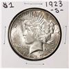 Image 1 : 1923-S $1 Peace Silver Dollar Coin