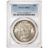 Image 1 : 1890 $1 Morgan Silver Dollar Coin PCGS MS63