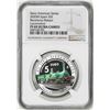 Image 1 : 2020M Spain 5 Euros Barcelona Locomotive Train Proof Silver Coin NGC PF69 Ultra Cameo