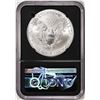 Image 2 : 2020(S) $1 American Silver Eagle Coin NGC MS70 First Day of Release Moy Signature